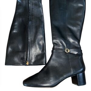 Tory Burch Black Heeled Boots